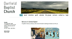 Desktop Screenshot of darfieldbaptist.org.nz